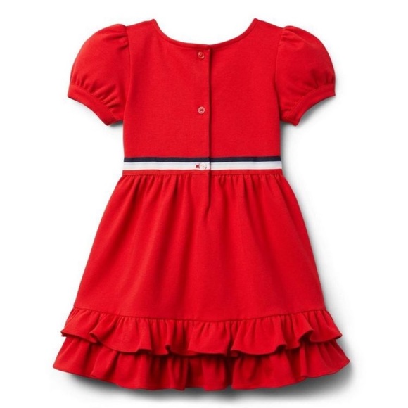 Janie and Jack Ruffles Ponte Dress - Picture 5 of 7